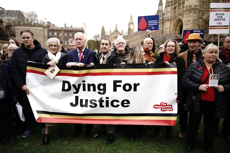 The Haemophilia Society has campaigned for justice for infected blood victims for decades