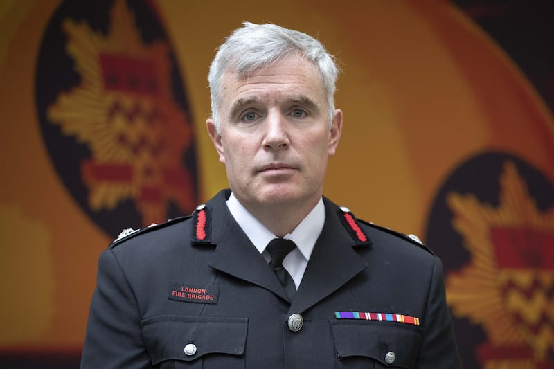 London Fire Brigade’s commissioner Andy Roe asked to be ‘judged on what you see in our response’