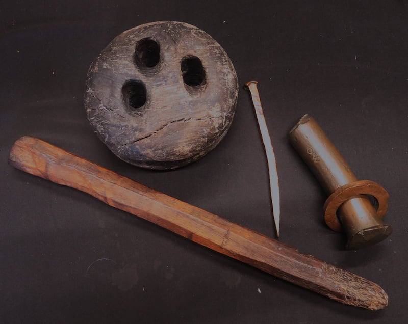 Many artefacts recovered from the Earl of Abergavenny shipwreck are now at the Portland Museum