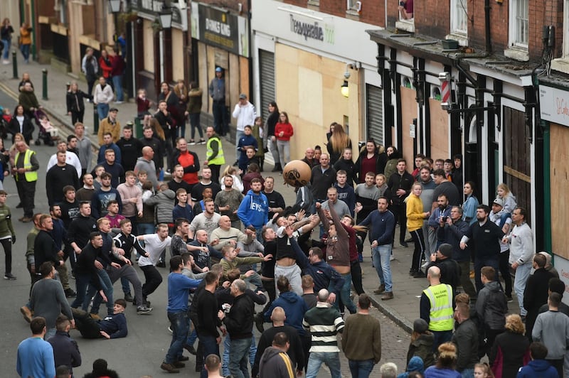 Shrove Tuesday Atherstone Ball Game