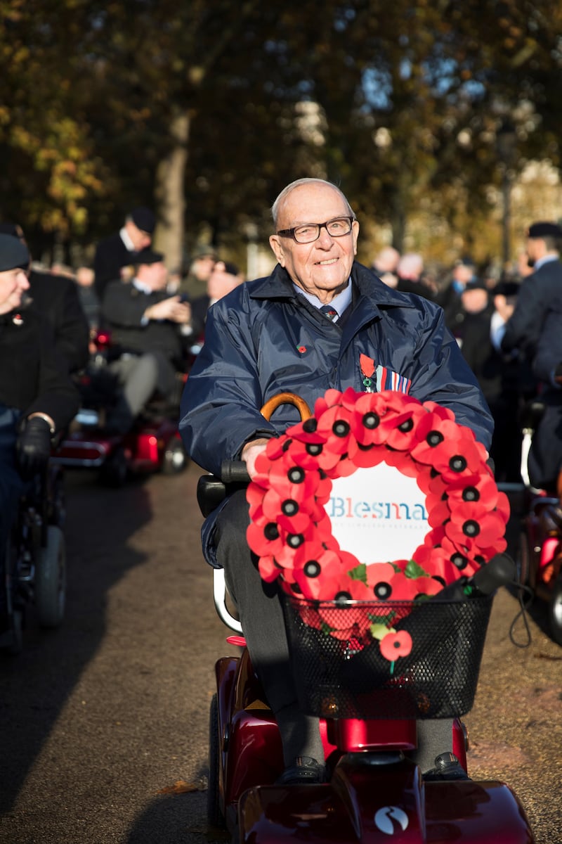 Roy Hayward met members of the royal family at the 80th anniversary commemorations for D-Day