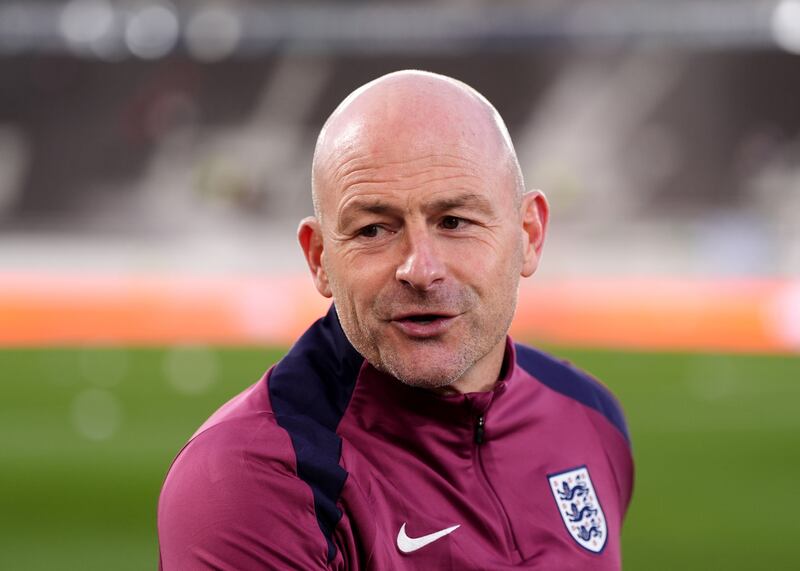 England interim manager Lee Carsley chose not to sing the national anthem