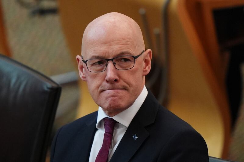 John Swinney said his thoughts are with the royal family