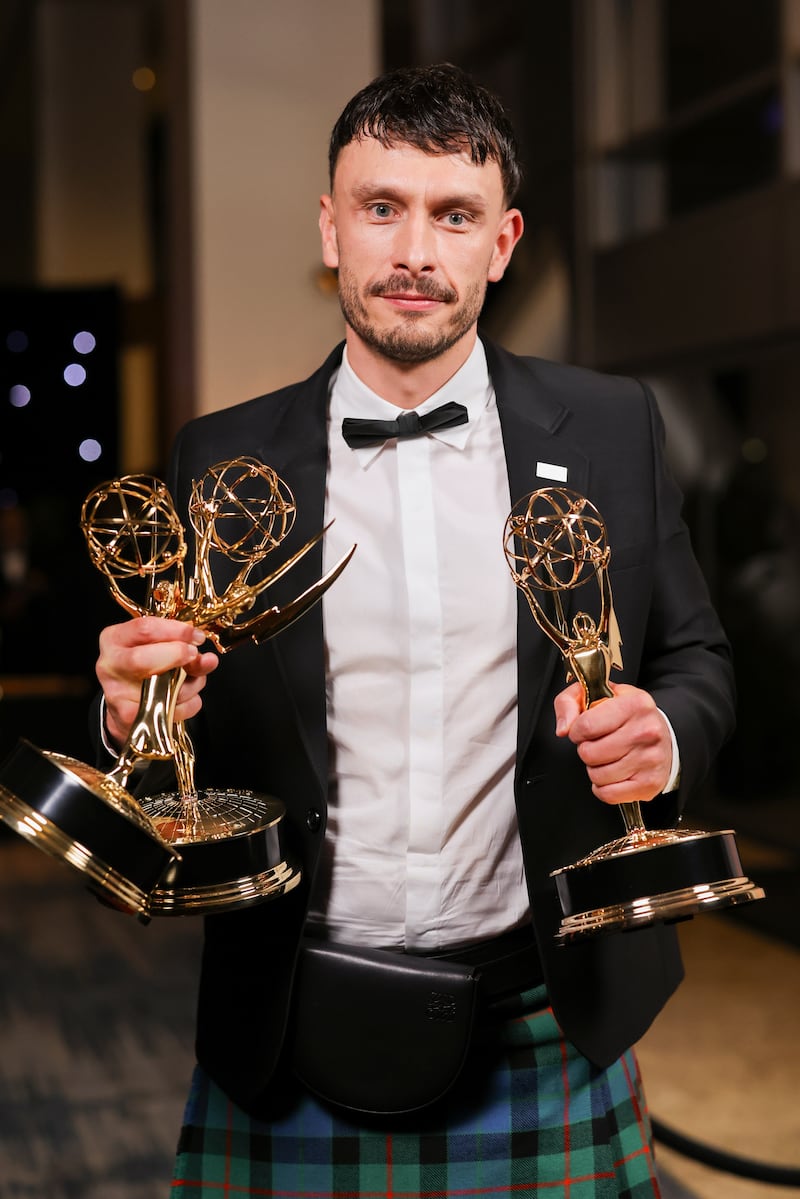 Richard Gadd thanked his parents from the stage (Mark Von Holden/Invision for the Television Academy/AP Content Services)