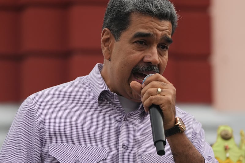 Venezuelan President Nicolas Maduro (Ariana Cubillos/AP)