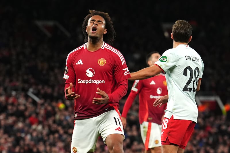 Joshua Zirkzee is still seeking his second Manchester United goal