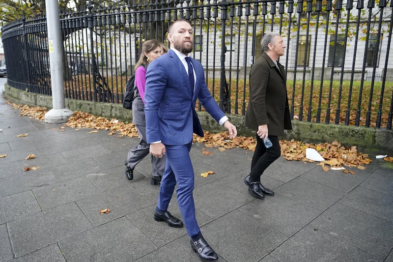 Mr McGregor appeared at the High Court in Dublin