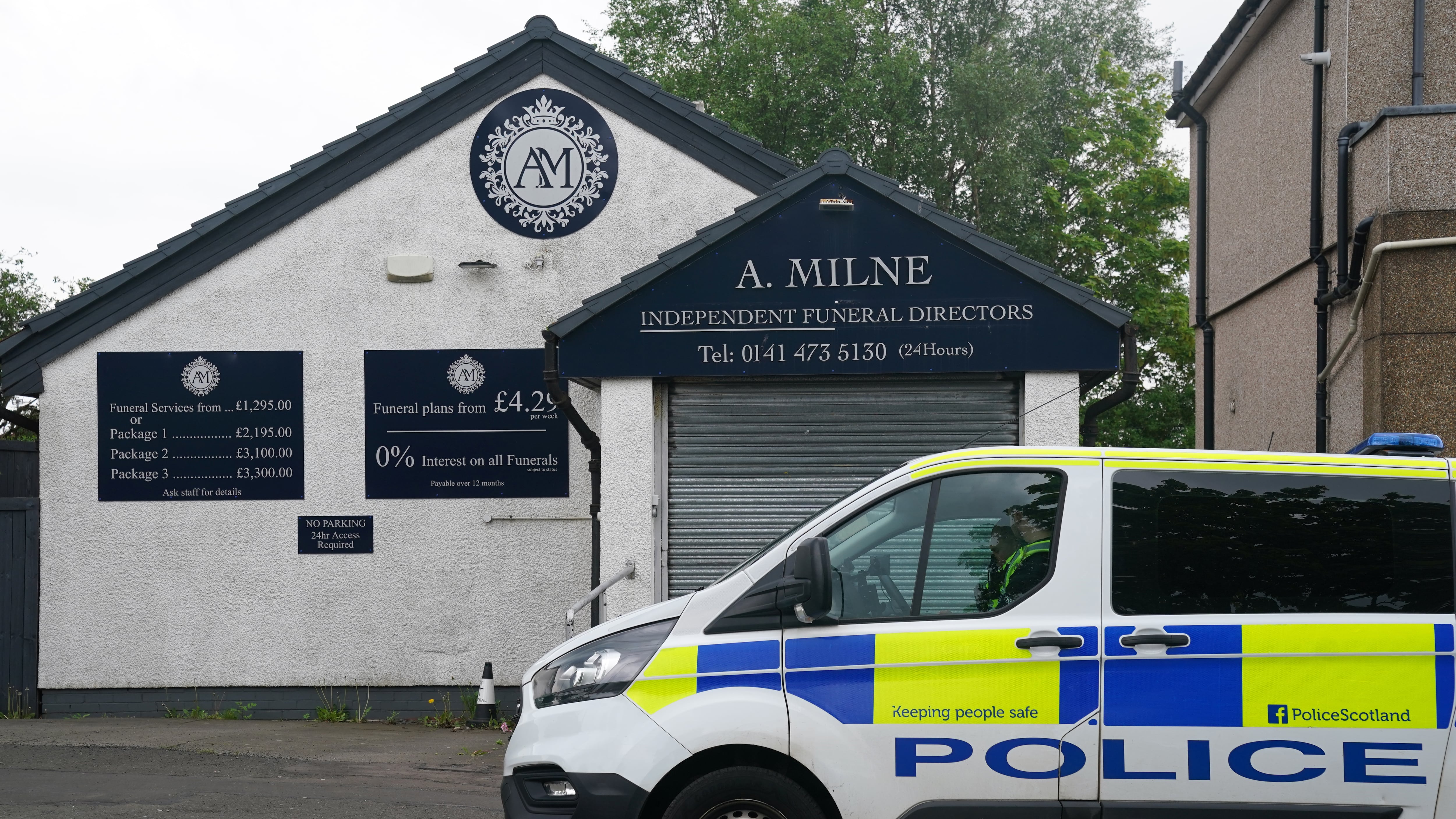 Family-run A Milne Funeral Directors is under police investigation