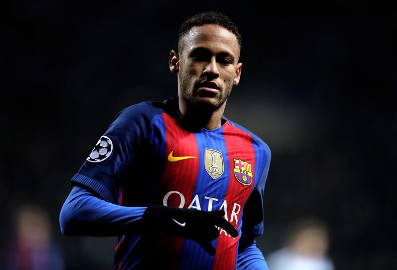 Neymar spent four years at Barcelona before a world-record transfer to Paris St Germain in 2017