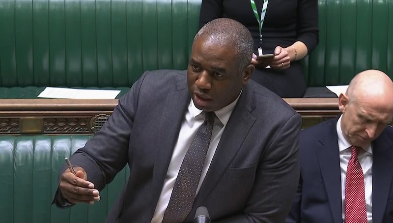 Mr Lammy said Mr Trump was ‘seized of the important issues’ when he and Sir Keir met the US president-elect in September