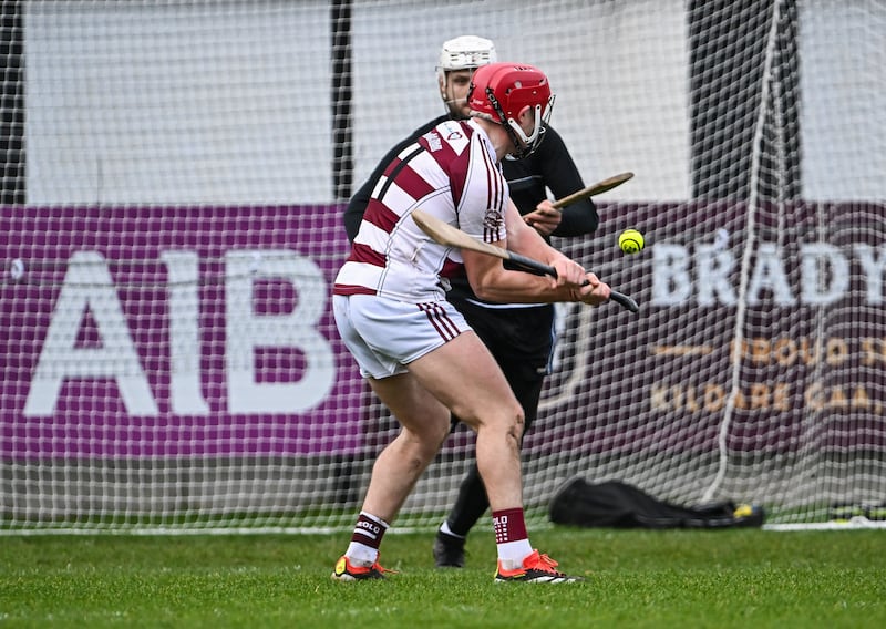 Hurler takes shot at goal