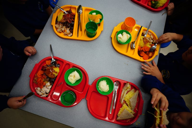 First Minister John swinney said ‘enormous inflationary pressures’ meant the Scottish Government could only extend free school meals to P6 and P7 pupils if they are eligible for the Scottish Child Payment – a benefit which helps low income families in Scotland.