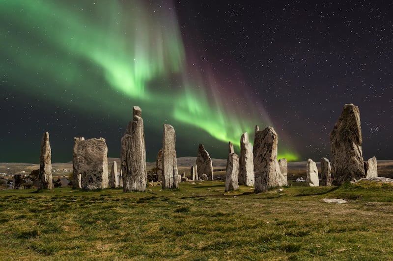 The Callanish Stones on Lewis