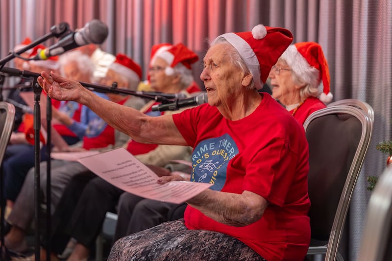 The 17 choir members are aged between 87 and 99 and together have an average age of 94 (Runwood Homes)