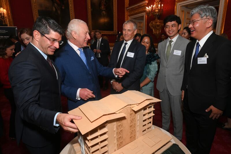 The King joins scientists, businesses and indigenous leaders at St James’s Palace