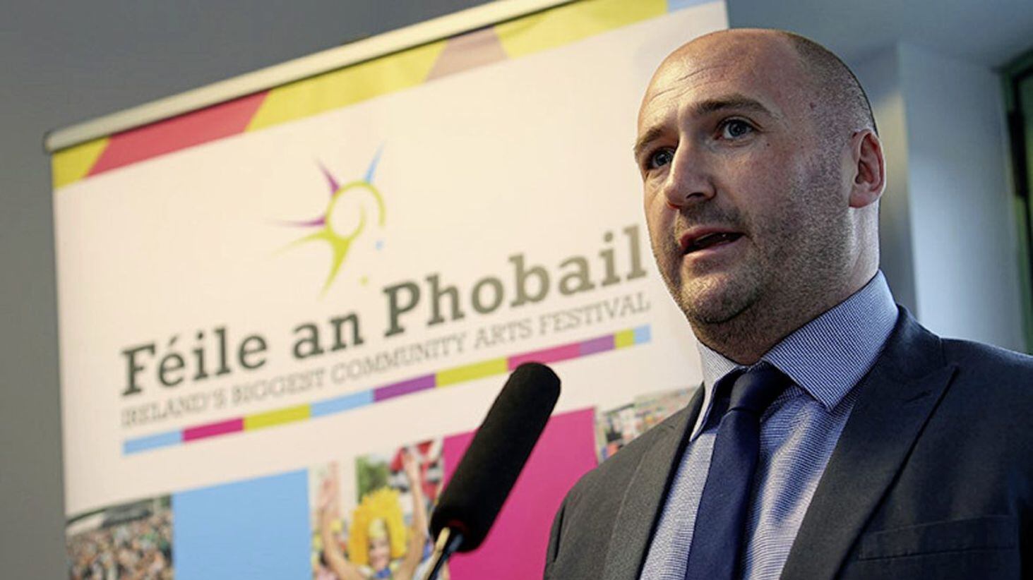 Kevin Gamble, Director of F&eacute;ile an Phobail, said it is important that the festival ensures a &quot;Covid safe environment&quot;. Picture by Mal McCann 