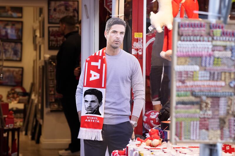 Arsenal manager Mikel Arteta had a busy night