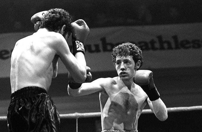 As an amateur, then later as a professional, Hugh Russell's slick southpaw skills ensured he excelled between the ropes. Picture by Pacemaker