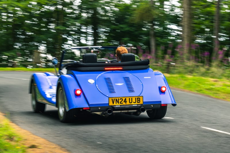 There’s a characterful sound to the exhaust