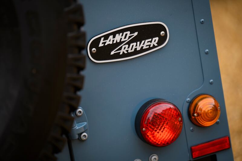 Land Rover has a full operation of classic restoration