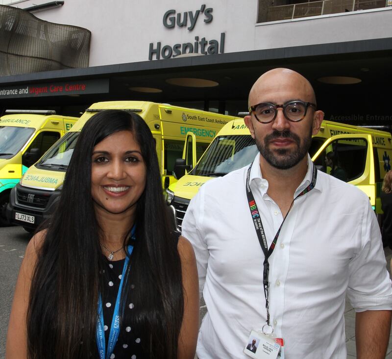 Dr Anjali Chander and Dr Miguel Reis Ferreira were ‘surprised’ by their finding (Guy’s and St Thomas’ NHS Foundation Trust)