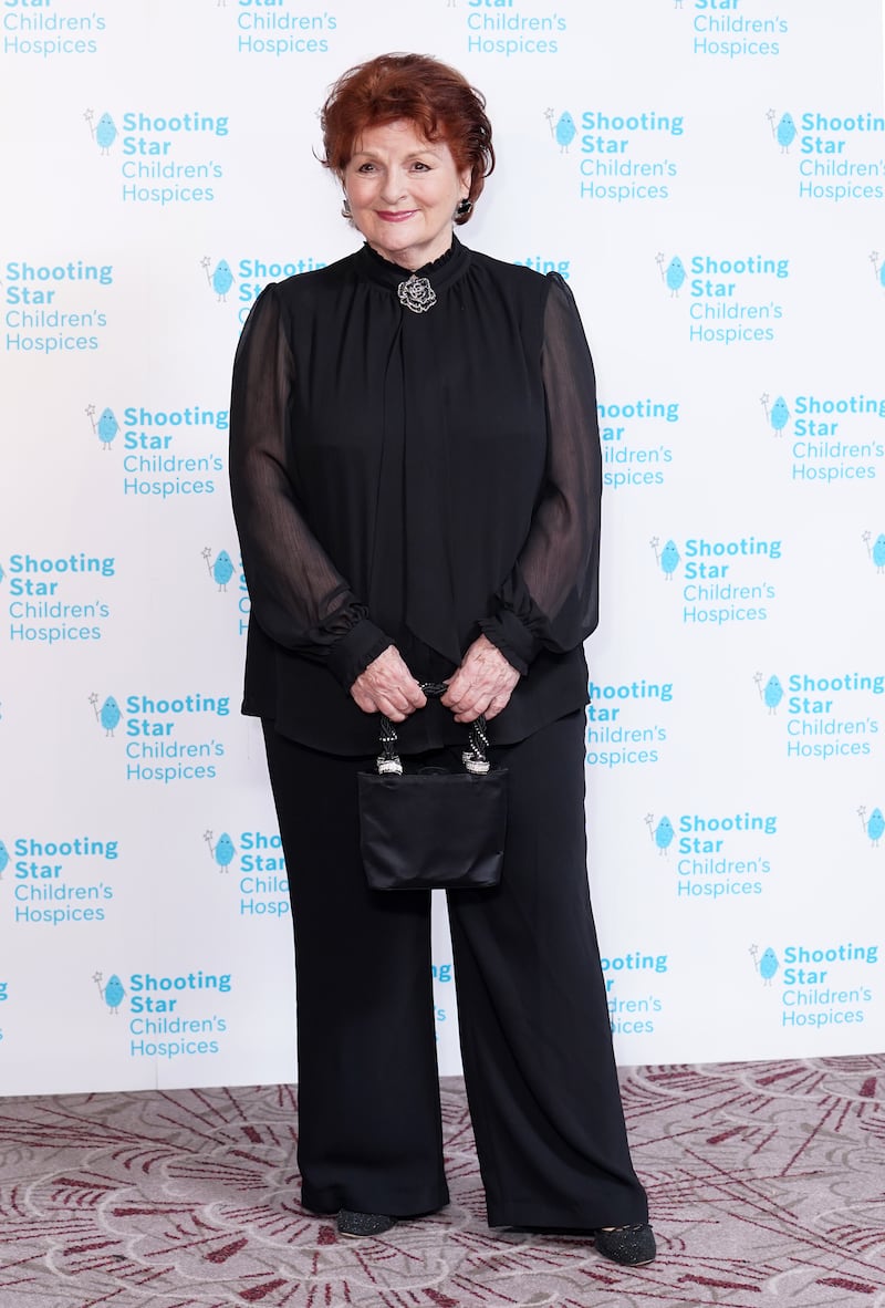 Brenda Blethyn arrives for the annual Shooting Star Ball at the Royal Lancaster, in London