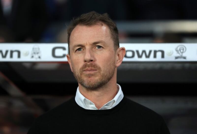 Derby County manager Gary Rowett