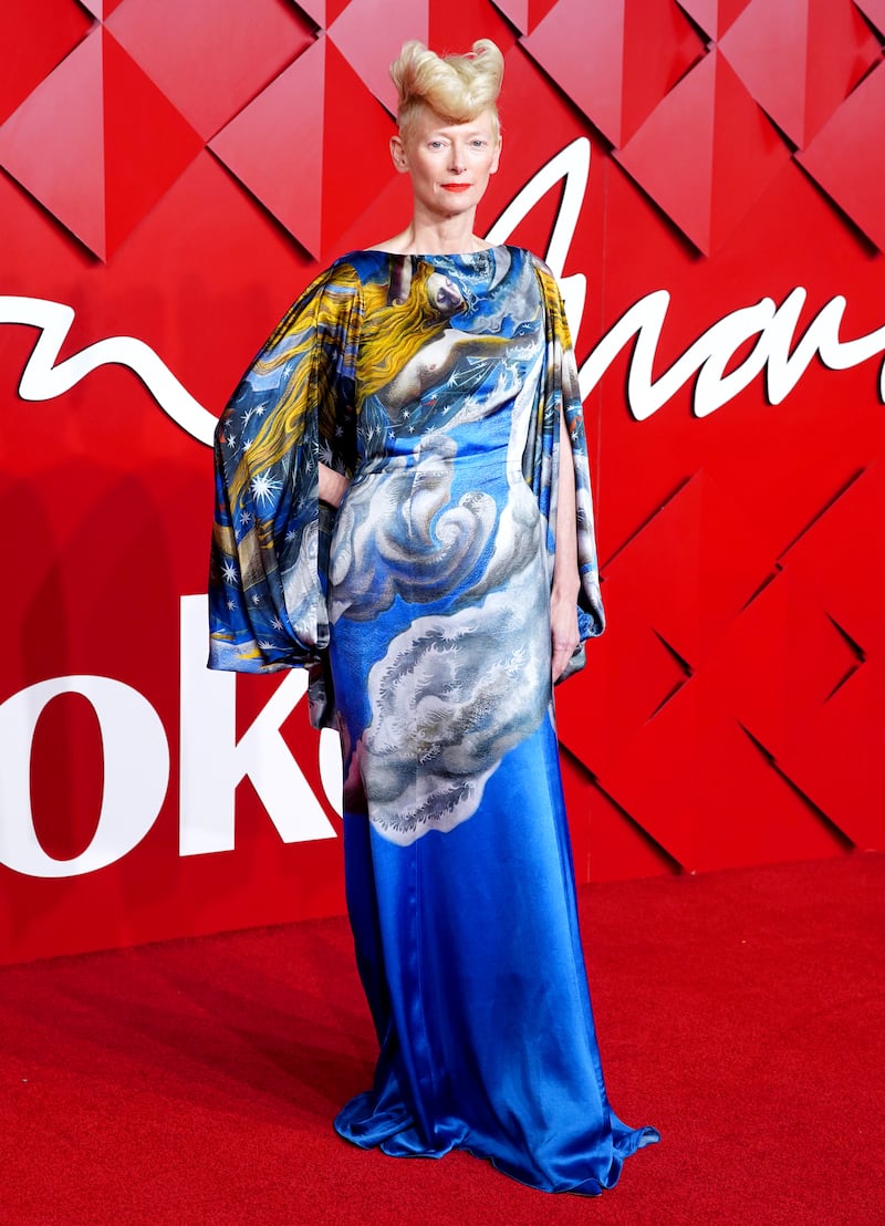 Tilda Swinton will be presented with her prize next year