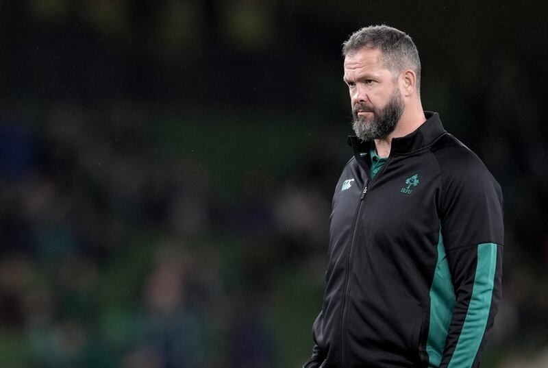 Ireland head coach Andy Farrell will lead next summer’s British and Irish Lions tour of Australia