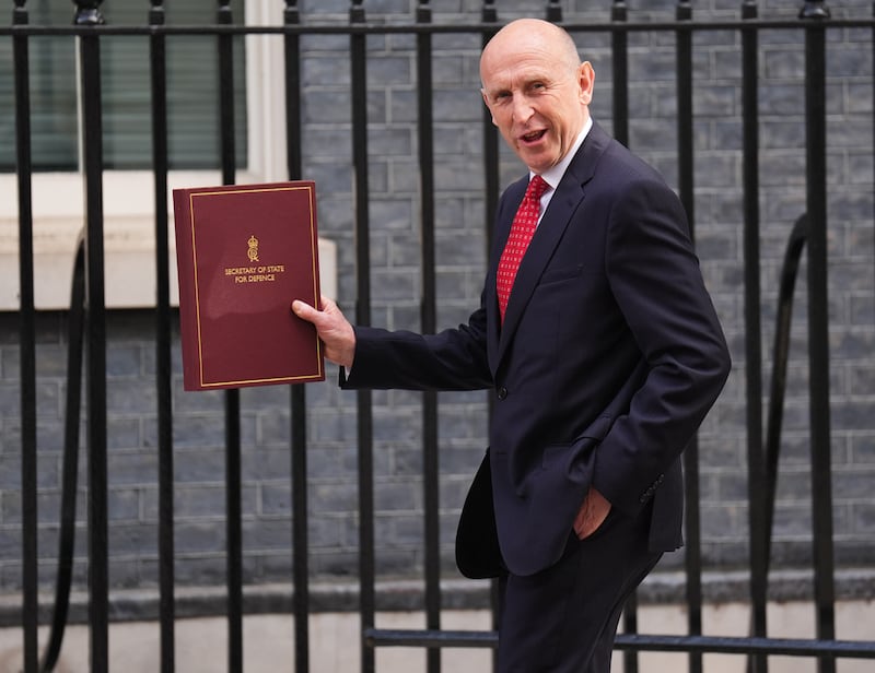 Defence Secretary John Healey