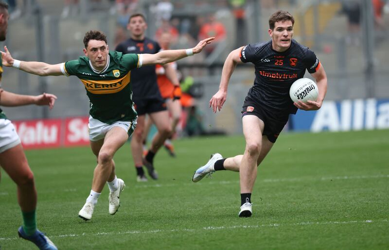 Armagh Beat Kerry to reach the All Ireland Final at Croke Park.
PICTURE COLM LENAGHAN