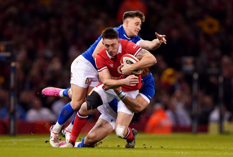 Josh Adams was among a number of players who missed Wales’ Australia tour