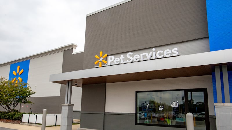 The five new pet services centers will open in Arizona and Georgia over the coming month (Walmart)