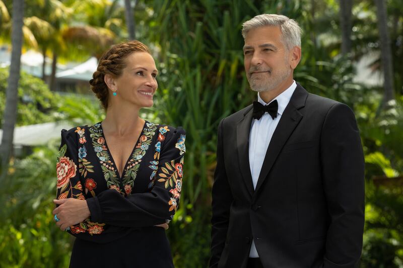 Julia Roberts and notorious 'silver fox' George Clooney