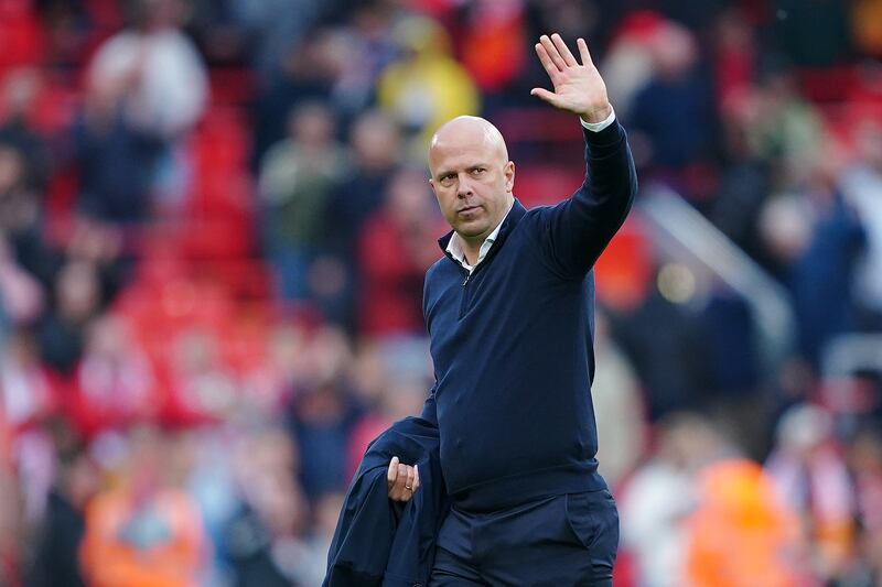 Arne Slot’s first competitive home match in charge of Liverpool started with a 2-0 win over Brentford