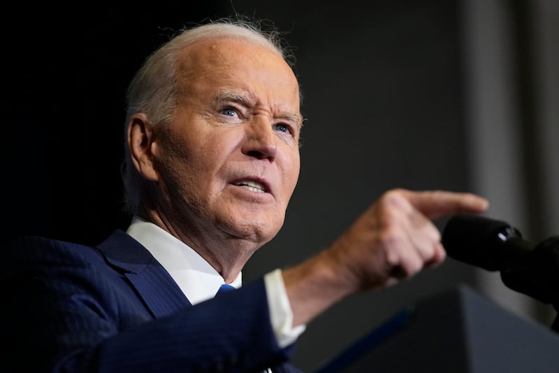 US President Joe Biden has supported Ukraine since the Russian invasion (Susan Walsh/AP)