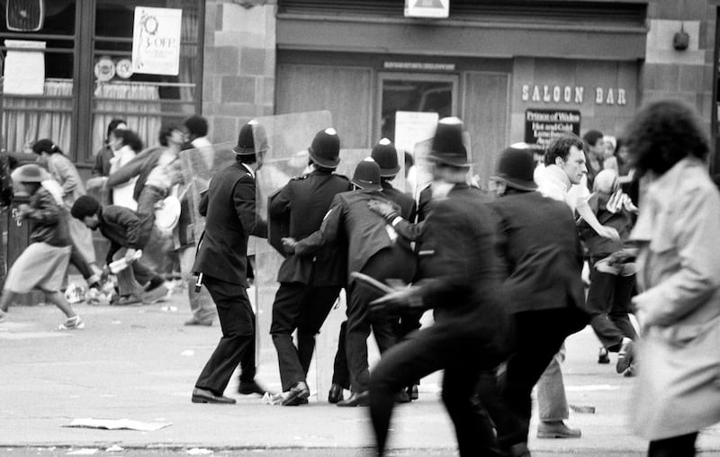 Violence flared in the 1981 Brixton riots