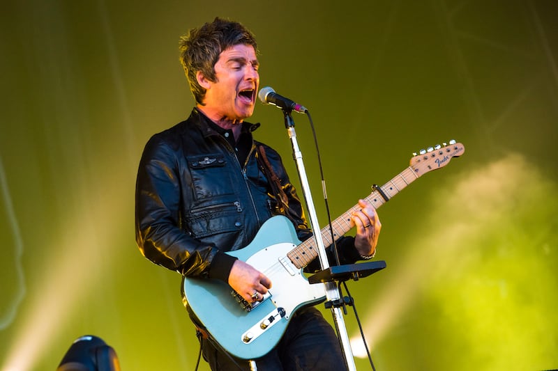 Noel Gallagher performs with High Flying Birds at the Calling Festival in 2015