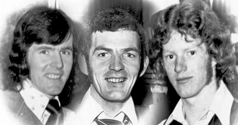 Brothers John Martin Reavey, 24, Brian Reavey, 22, and17year-old Anthony Reavey were died after being shot in January 1976 