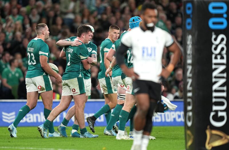 Ireland eased to victory against Fiji