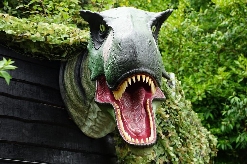 The new permanent exhibits at Belfast Zoo feature lifelike models and recreations of iconic Jurassic period dinosaurs.