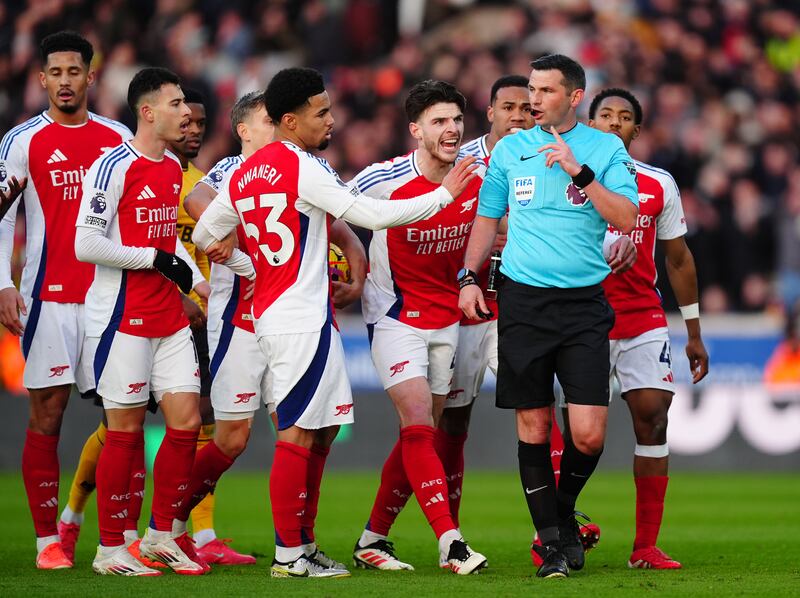 Arsenal have been charged for failing to control their players