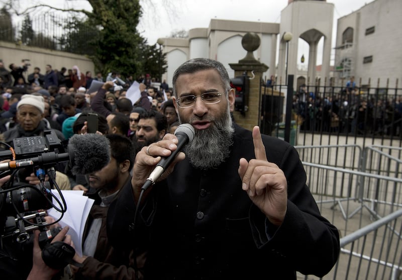 Anjem Choudary in 2015