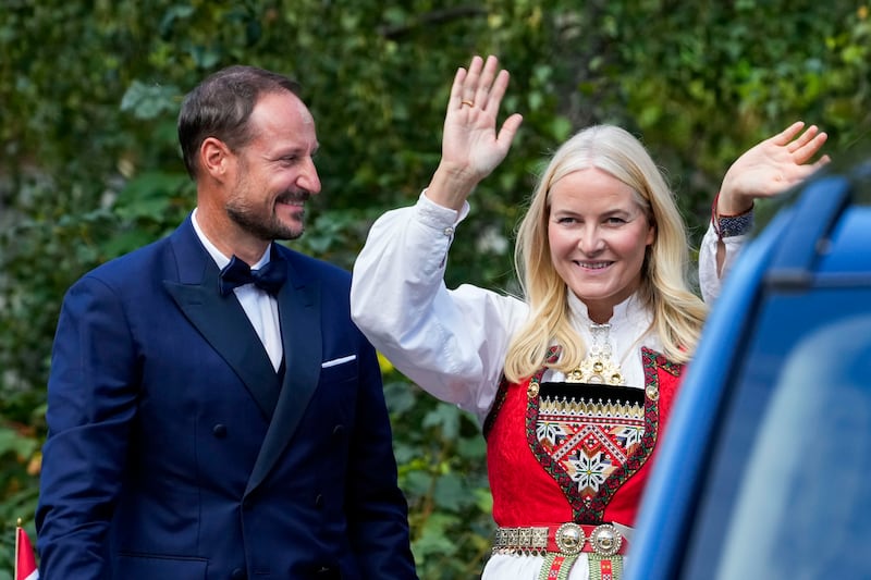 Norway’s Crown Prince Haakon and Crown Princess Mette-Marit (NTB via AP)