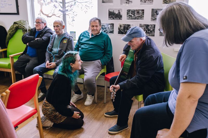 On one occasion, an elderly man with dementia who had been taking part in a one-to-one jazz session, revealed he had been a professional musician himself