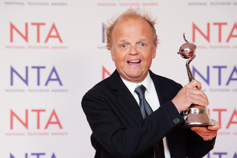 Toby Jones won for his role in Mr Bates vs The Post Office