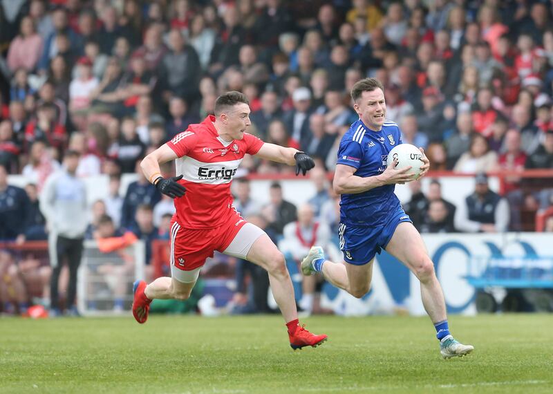 Karl O'Connell was in inspirational form for Monaghan as they reached the All-Ireland semi-final. Picture by Margaret McLaughlin