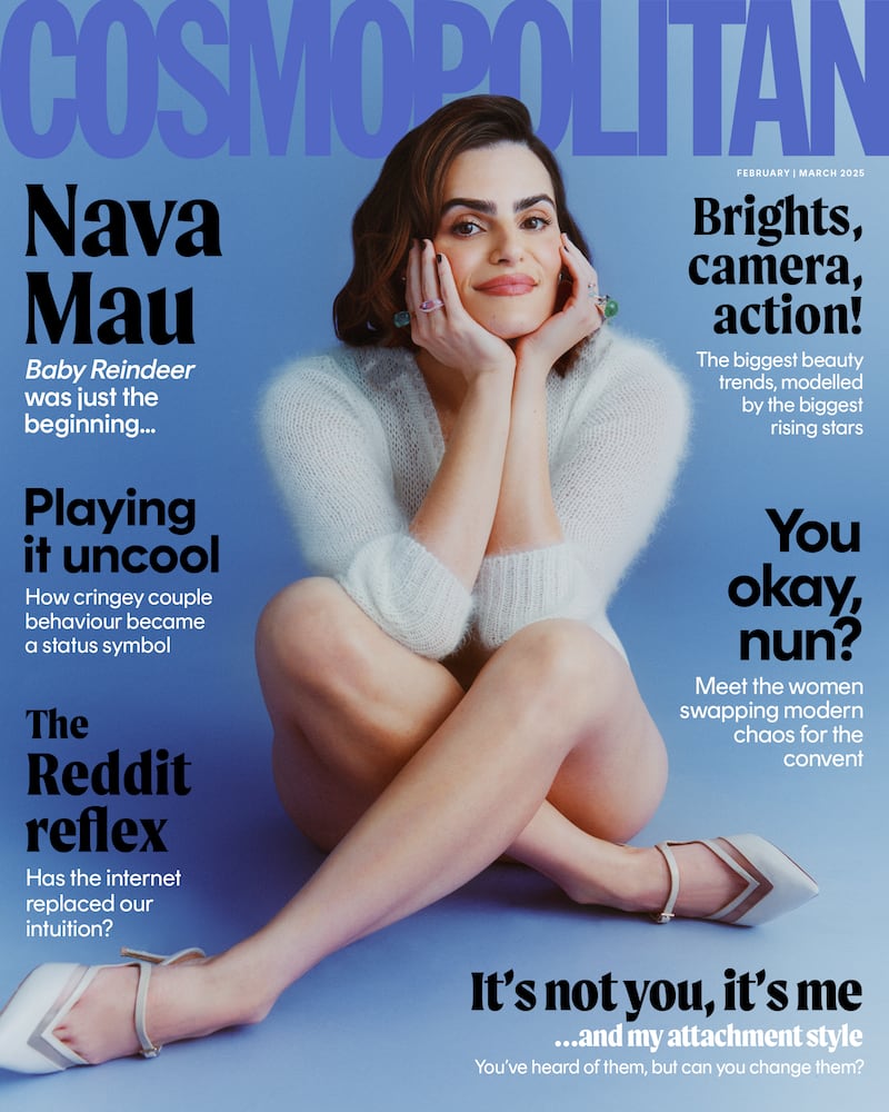 Nava Mau on the cover of Cosmopolitan