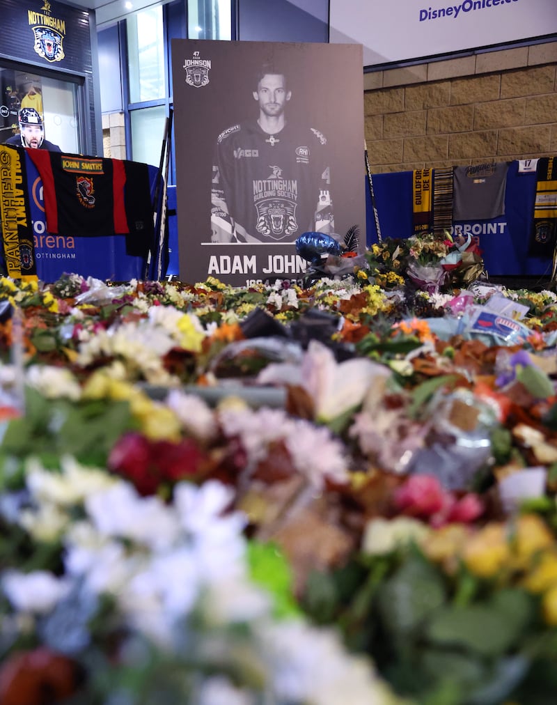 Adam Johnson’s death in October 2023 shocked the sport of ice hockey .