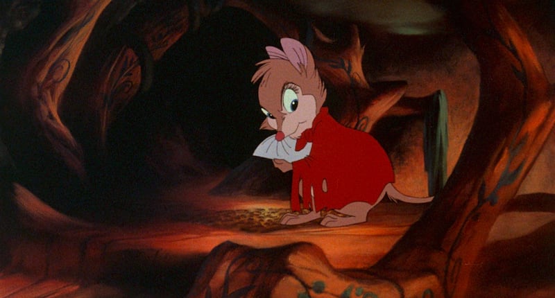 The Secret of NIMH was the debut feature for ex-Disney animator Don Bluth